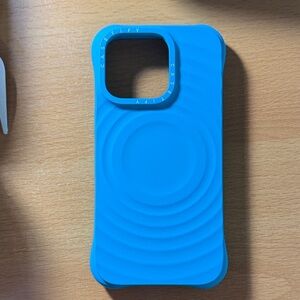 Casetify Mint Blue Ripple 16 Pro Phone Case